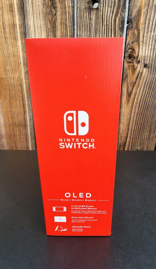 Nintendo Switch OLED Model Console System w/ White Joy-Con, USED LIGHTLY,  OPENED 45496883386
