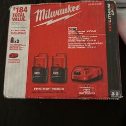Brand New Milwaukee M12 Batteries 