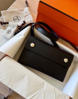 Hermes Hermesnap clutch bag