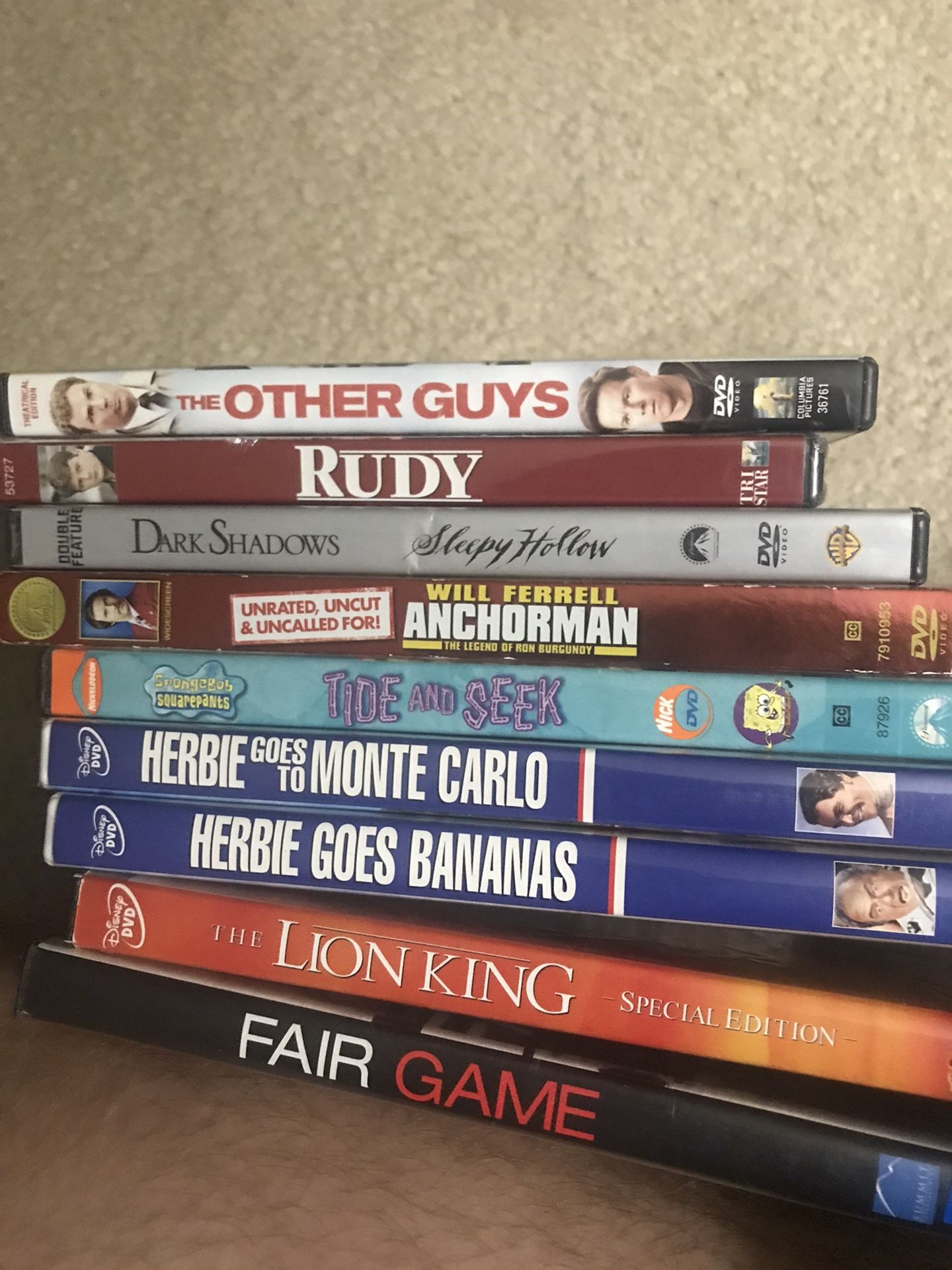 Movies $2 Each