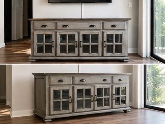 Farmhouse Buffet Sideboard / TV Media Console – 68”