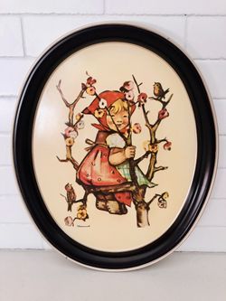 Hummel Vintage Tin Platter