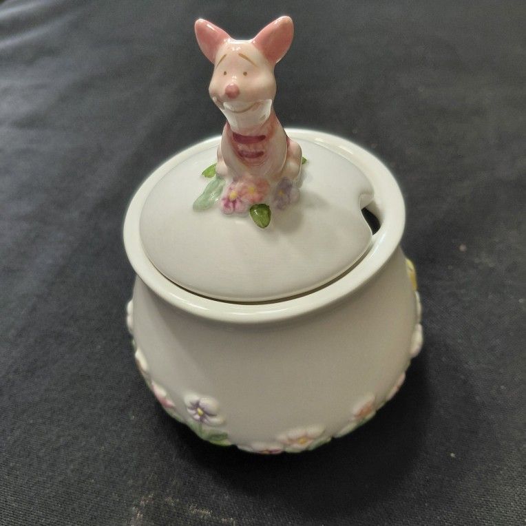 Winnie The Pooh Creamer & Sugar Bowl-Piglet & Tigger