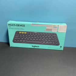 LogiTech Multi-Device Portable Keyboard - Black 