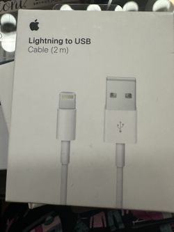 Apple Lightning To USB Cable 2m