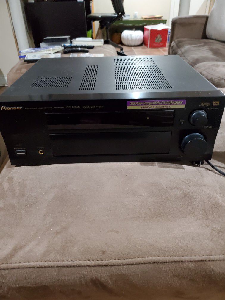 Pioneer Audio Video Multi Channel Receiver VSX-D810S Digital Signal Processor. 100X6 Smart RCC