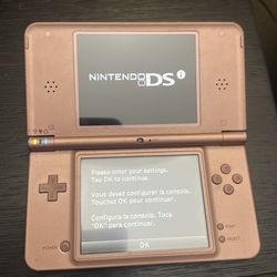 Pink Nintendo DSi XL