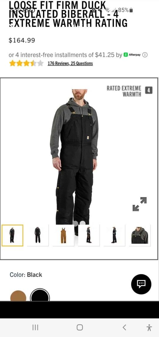 Carhartt Overalls New
