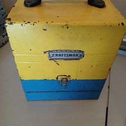 VINTAGE CRAFTSMAN DRILL BOX 