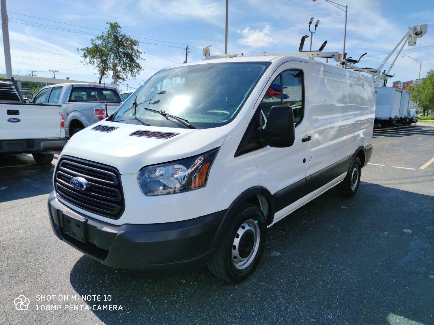 2015 FORD TRANSIT 150 CARGO NO WINDOWS V6 AUTO AC SHELVES AND LADDER RACK NEED FINANCING CONTACT OLIVER TODAY DRIVE HOME TODAY