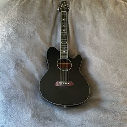 Ibanez Talman Acoustic-Electric Guitar Black