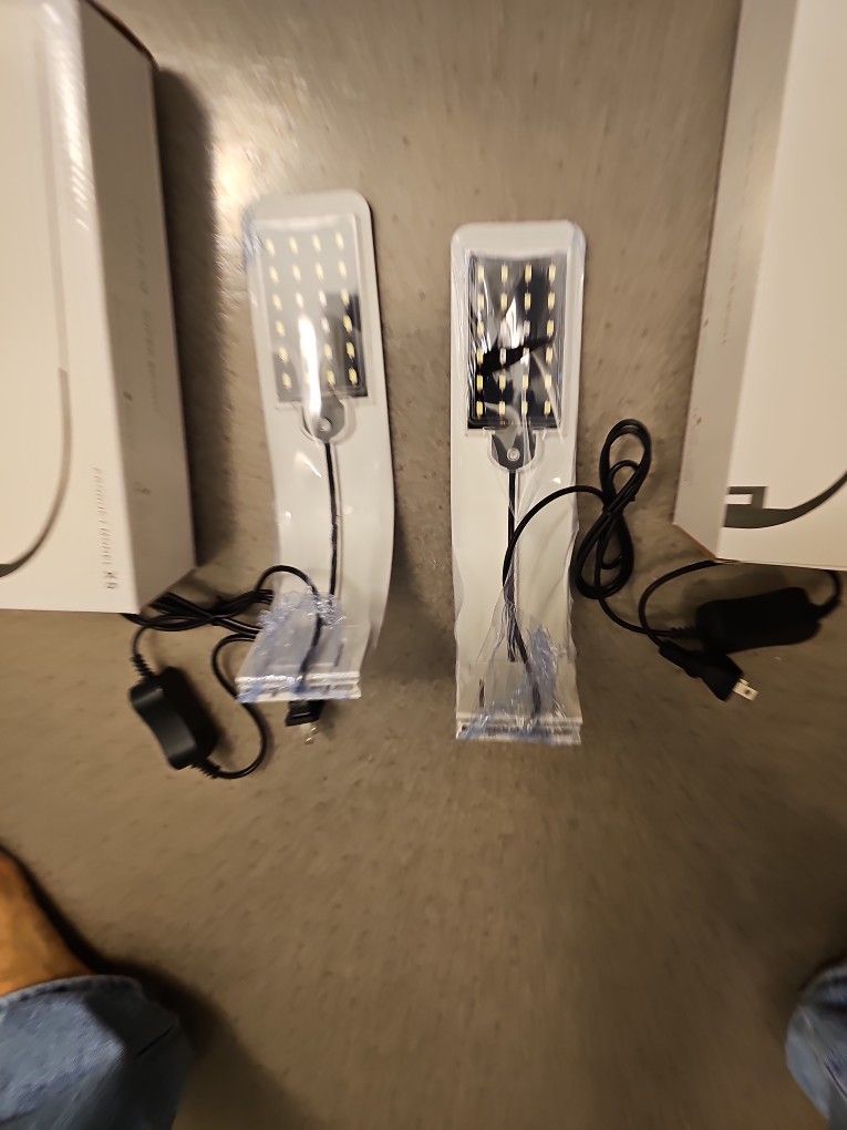 New, Blue & White LED Aquarium Lights