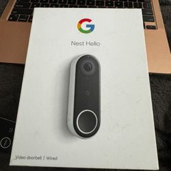 Google Nest Doorbell Wired Camera (Black)