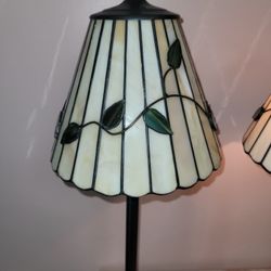 Gorgeous Antique Vintage Stained Glass Lamps