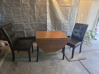 Table and chairs