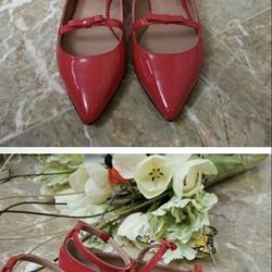 Red Valentino Balerina Flats 🎀
