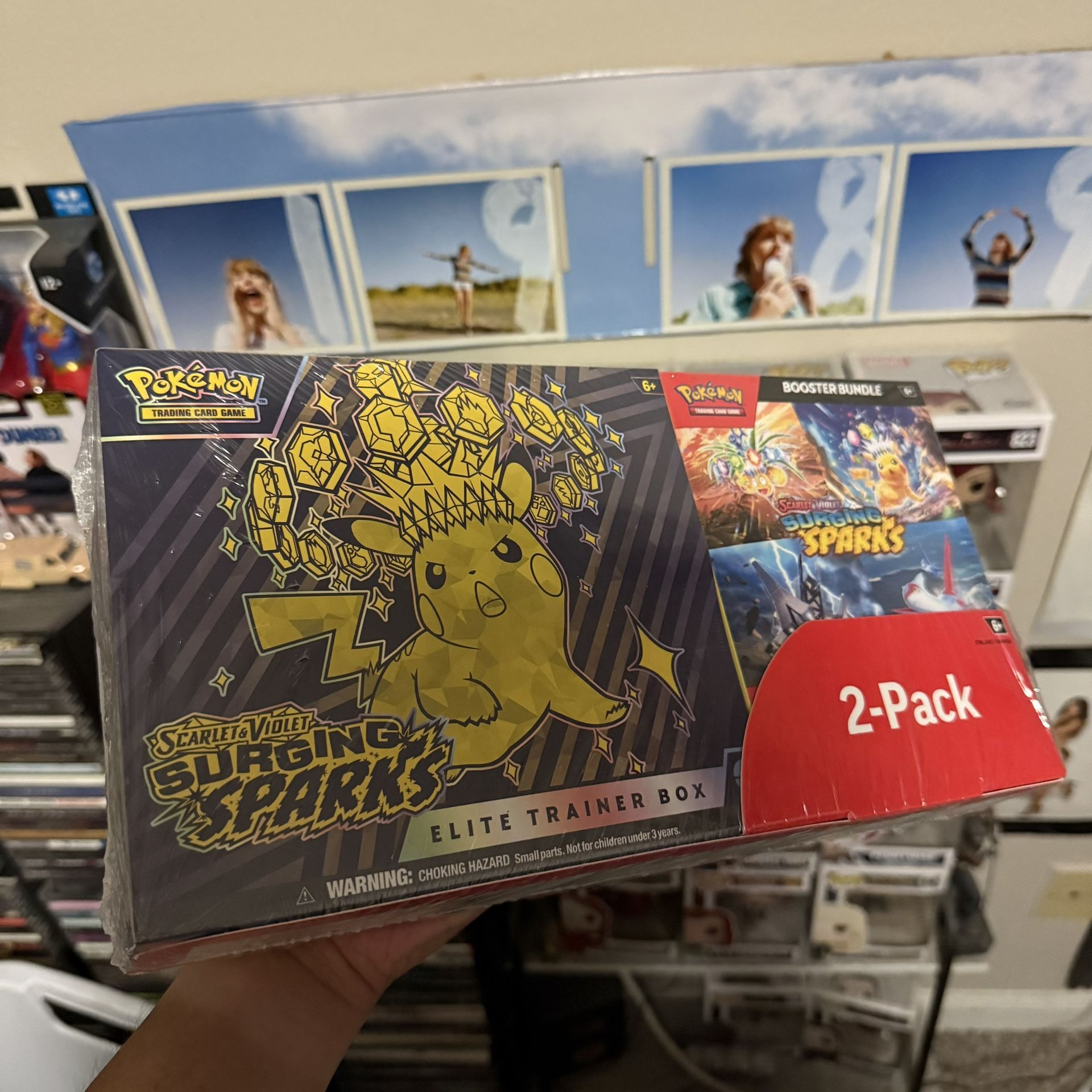 Pokémon Surging Sparks 2-Pack Sealed