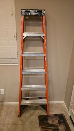 Werner 6 foot ladder.