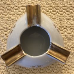 Vintage Porcelain Arabia of Finland Ashtray Designed for Swedish American Line