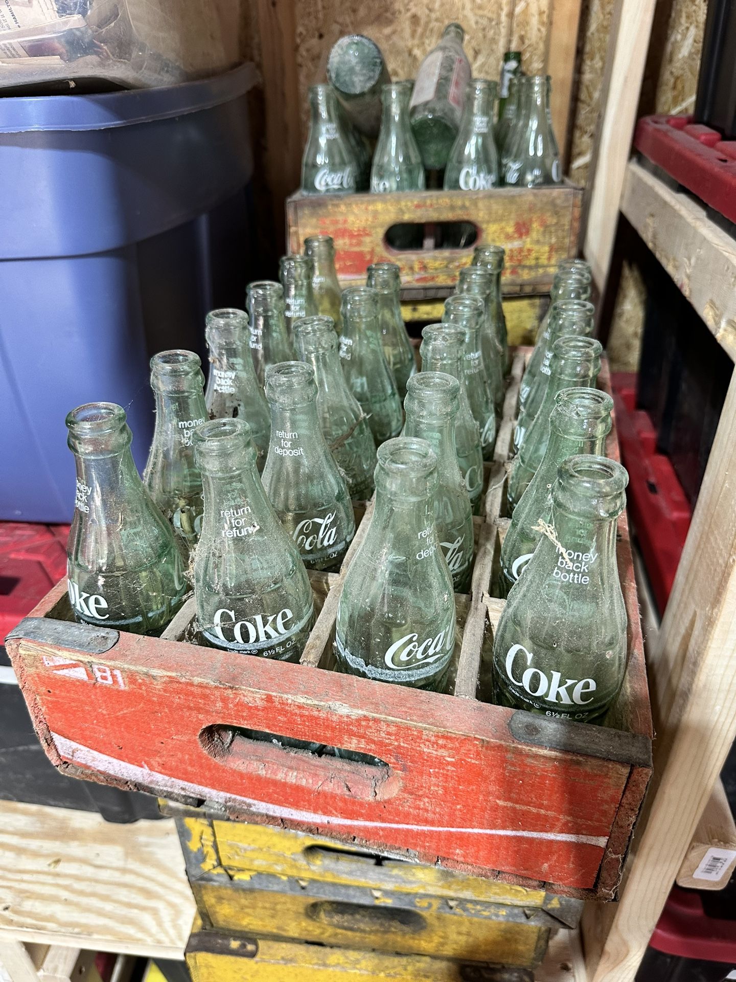 Old Bottle Crates