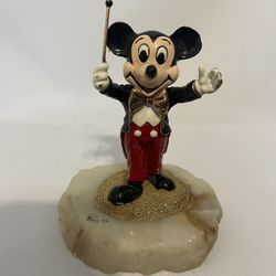 "Mickey Bandleader" HAND SIGNED RON LEE Mickey Mouse Figurine Ltd Ed Disney