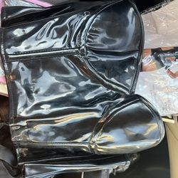 Hustler Leather Top For Costume 