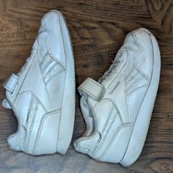 White Reebok Kids Shoes Size 9