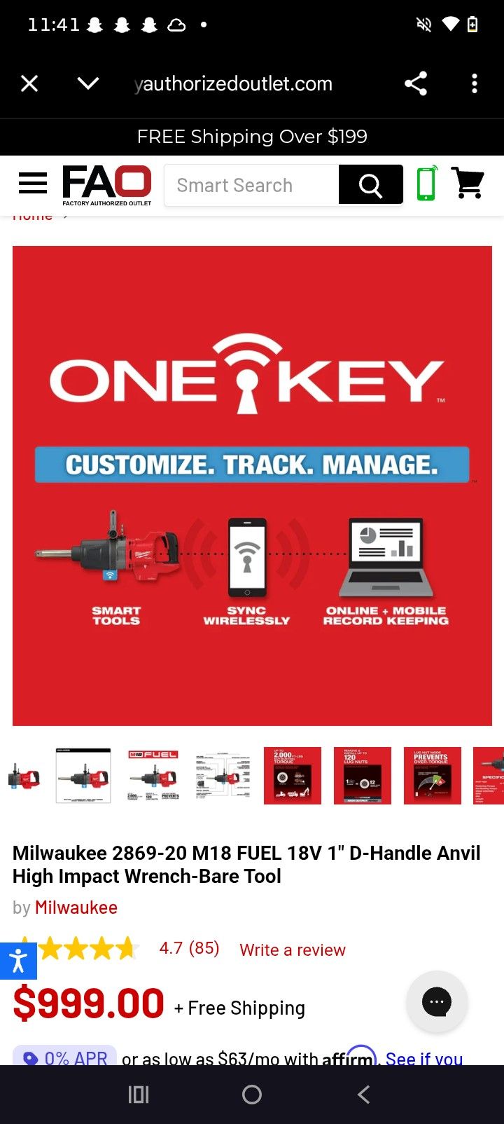 Milwaukee 2869 20 M18 Fuel 18V 1