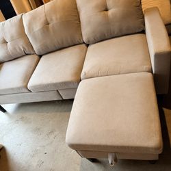 Small Sectional Couch Sofa 