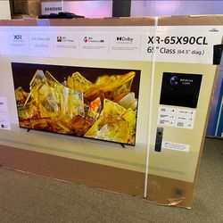 65” Sony Bravia X90L 4K UHD Smart Google Tv