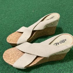 Brand new size 11 wedge sandals from Nordstrom 