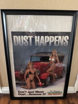 ► Black Picture Poster Frame PCV Plastic 27” x 39”