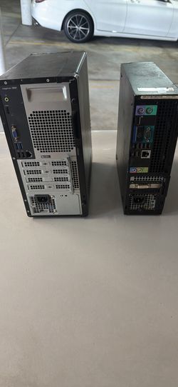 Two Dell PCs (desktop only)