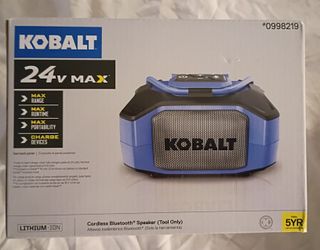 Kobalt 24v Bluetooth Speaker 