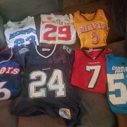 Jerseys make offer for 1 or all. Cowboys is a throwback. Pickup in spartanburg