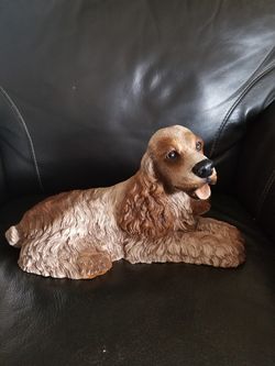 Homco 1986 Large Cocker Spaniel Dog