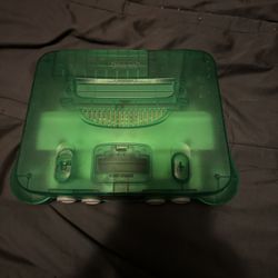 N64 With Control And Plugs