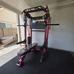 Vesta Pro Series 2in1 Squat Rack | Functional Trainer | 400lb Weight Stack | Commercial Grade | Gym Equipment | FREE DELIVERY🚚