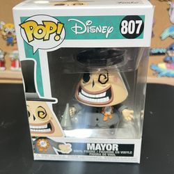 Nightmare Before Christmas Mayor Funko Pop