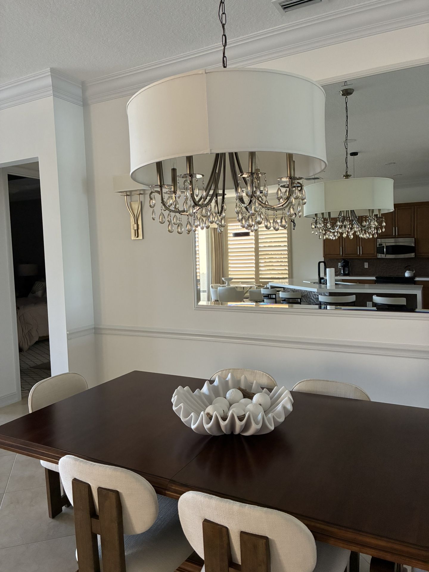 Chandelier & Sconces