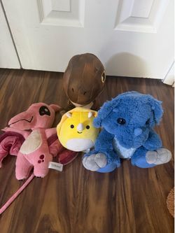 Dinosaur stuffys