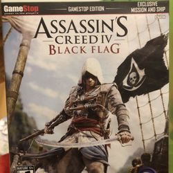 Assassin’s Creed IV Black Flag XBOX 360 Game Stop Edition