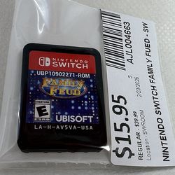 Family Fued Nintendo Switch