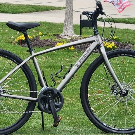 trek bicycle beaverton Verve 3 Gen 5, Matte Black / Large It features a lightweight aluminum frame with mounts for a rack and fenders Trek Bike Verve For Sale