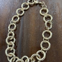  J Crew Chunky Gold Chain Choker $15