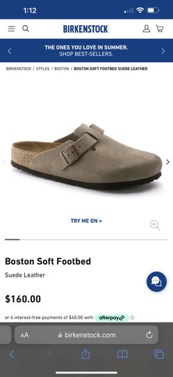 Women’s Boston Birkenstocks Size 7