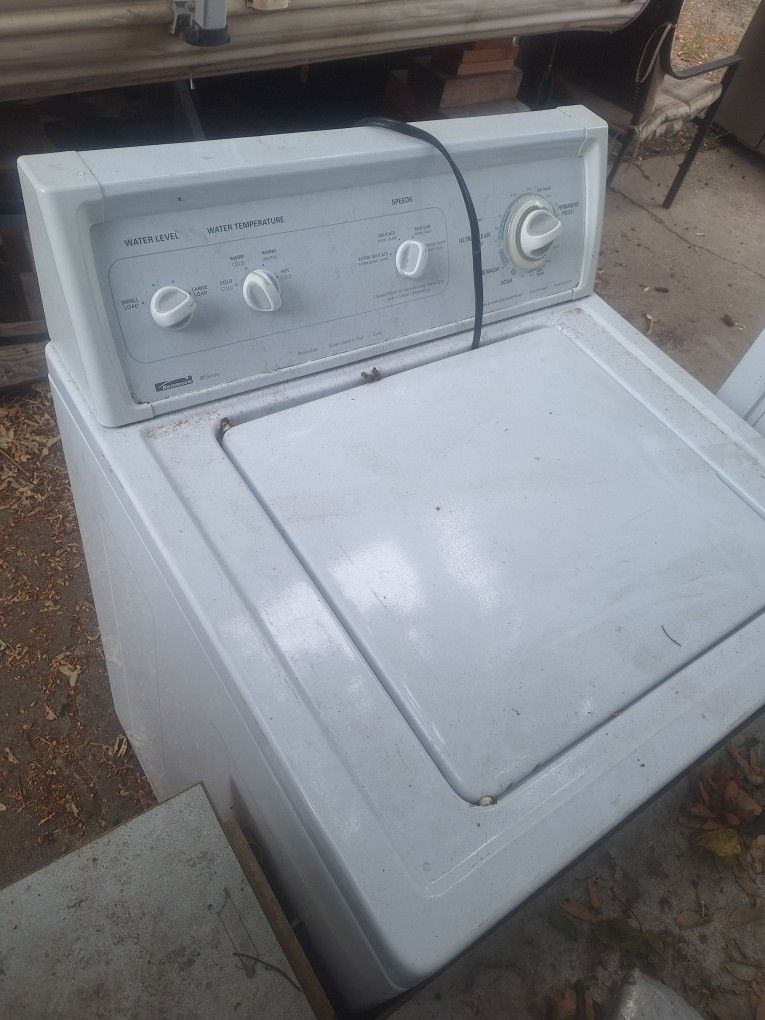Kenmore 80 Series Washer & Kenmore 600 Dryer