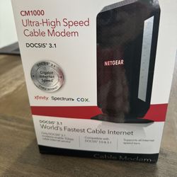 Netgear CM 1000 Ultra- High Speed Cable Modem