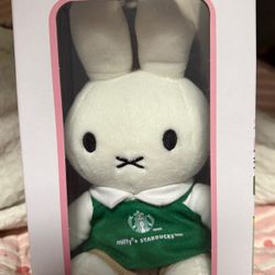 Limited Edition 2026 Miffy Plush Doll x Starbucks 