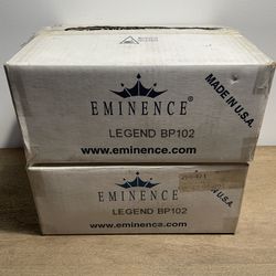 Eminence Legend BP102 10-inch Bass Guitar Cabinet Speakers - Matched Pair